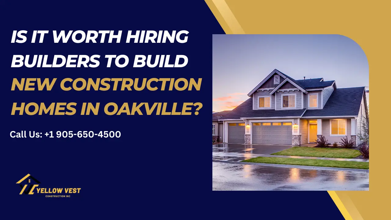 new construction homes oakville