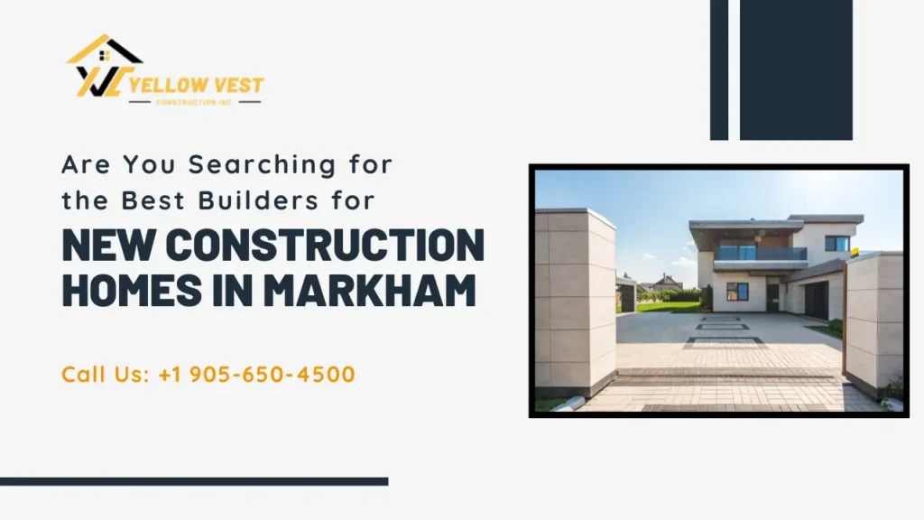 new construction homes markham