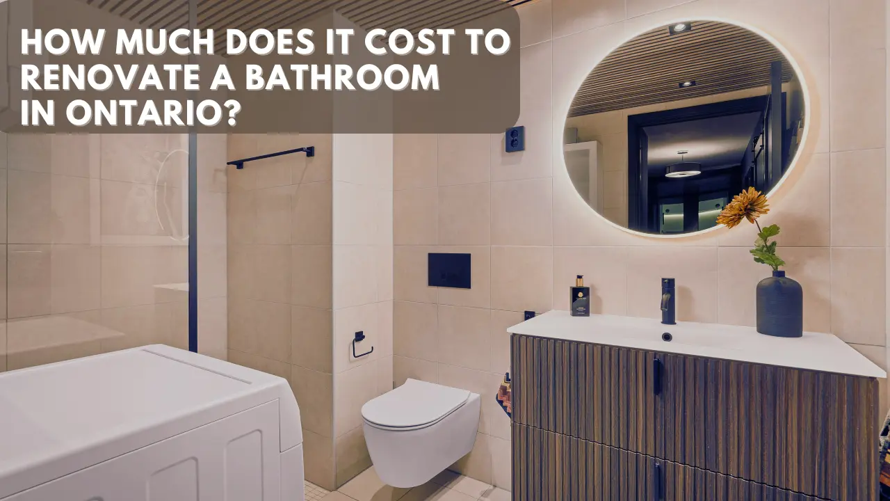 How much does it cost to renovate a bathroom in Ontario
