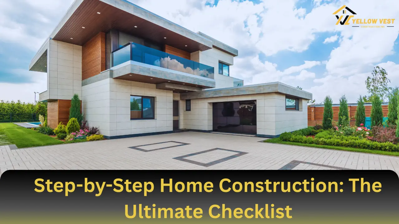 Step-by-Step Home Construction The Ultimate Checklist