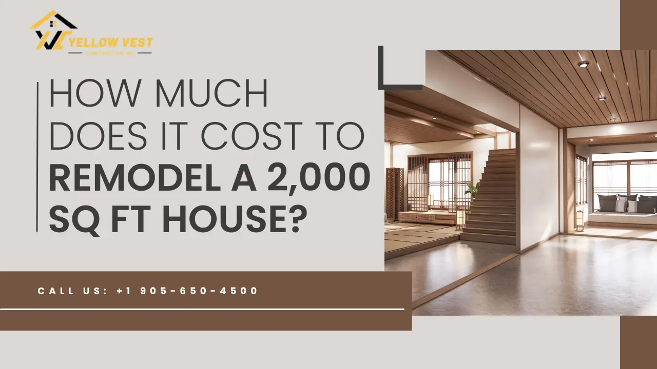 How Much Does It Cost to Remodel a 2,000 Sq Ft House