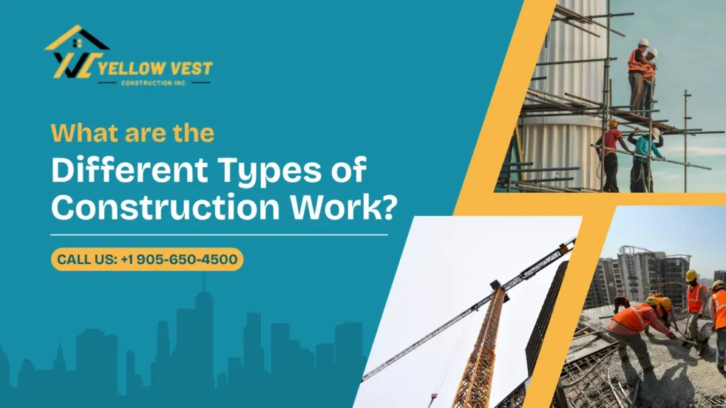 What are the Different Types of Construction Work