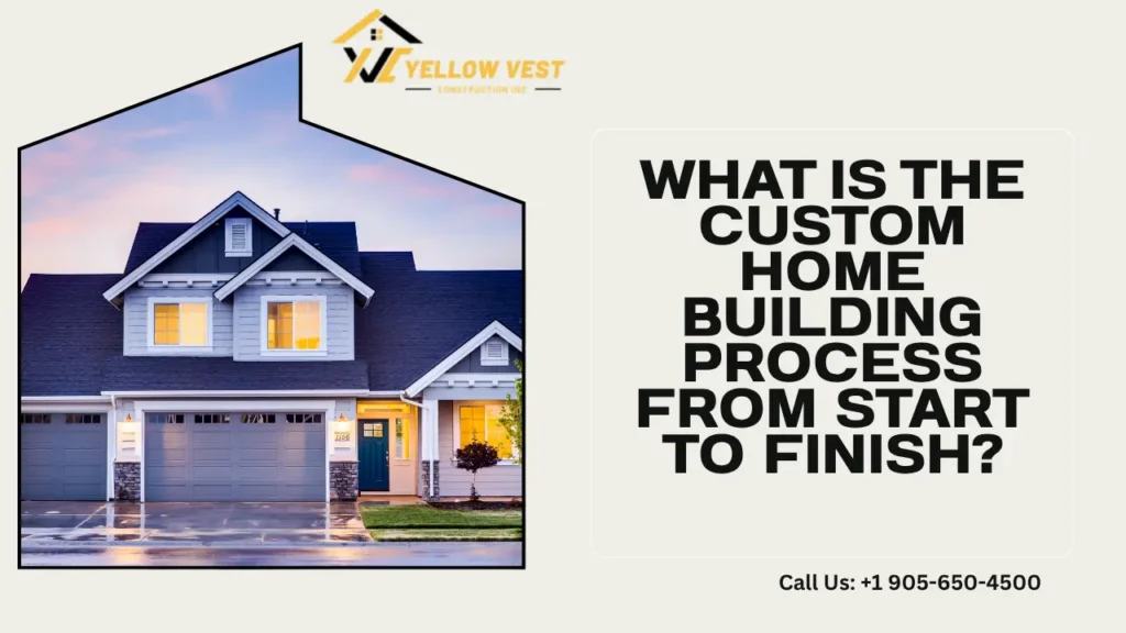 What is the Custom Home Building Process from Start to Finish